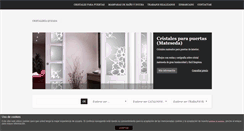 Desktop Screenshot of cristaleriaquijada.es